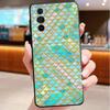 Husă de telefon pentru Motorola Edge 50 40 Pro 60 50 40 30 Ultra Neo Fusion Moto G85 G72 G53 G54 G84 G13 G32 Solzi de Pește Sirena