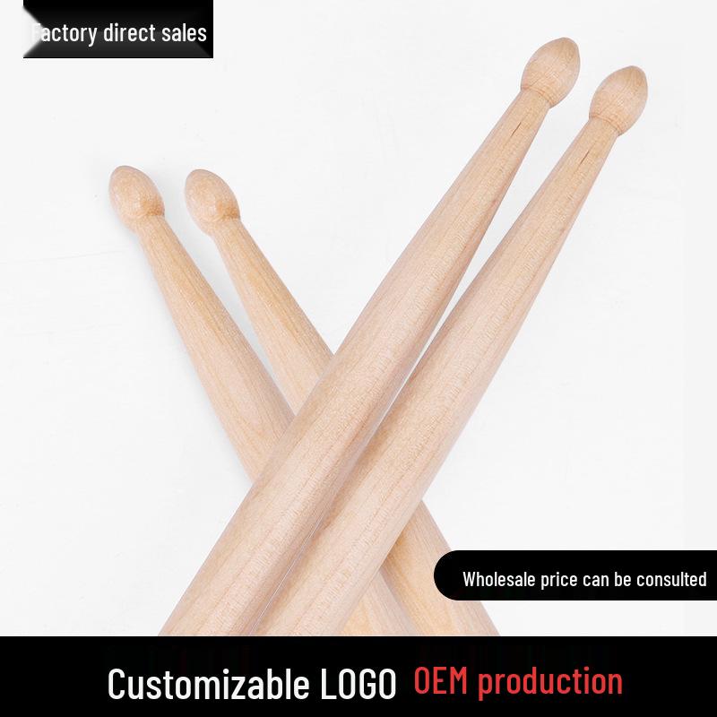 Children s Maple Drumsticks & Mallets Set for Jazz & Electric Drums, 5A