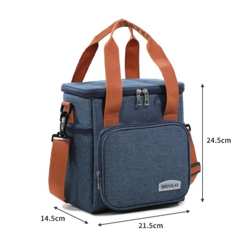 Portable Waterproof Thermal Lunch Bag Large Capacity Thickened Insulated Case Bag Oxford Cloth Durable Lunchbag School