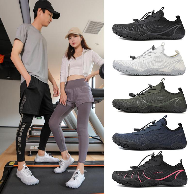 New Outdoor Canyoning Shoes Water-Wading Beach Shoes Diving and Waterskiing Footwear Swimming, Fitness, Cycling and Hiking Five-Toe Shoes