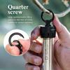 Portable Lamp Hanging Hook with Large Opening Ring Shaped Lamp Hanger Multi-functional Tent Flashlight Ring for Hiking Camping