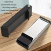 Adjustable Steel Door Stopper Non Punch Designs Metal Door Stop with Rubber Tip Quick Installation for Gap Doors