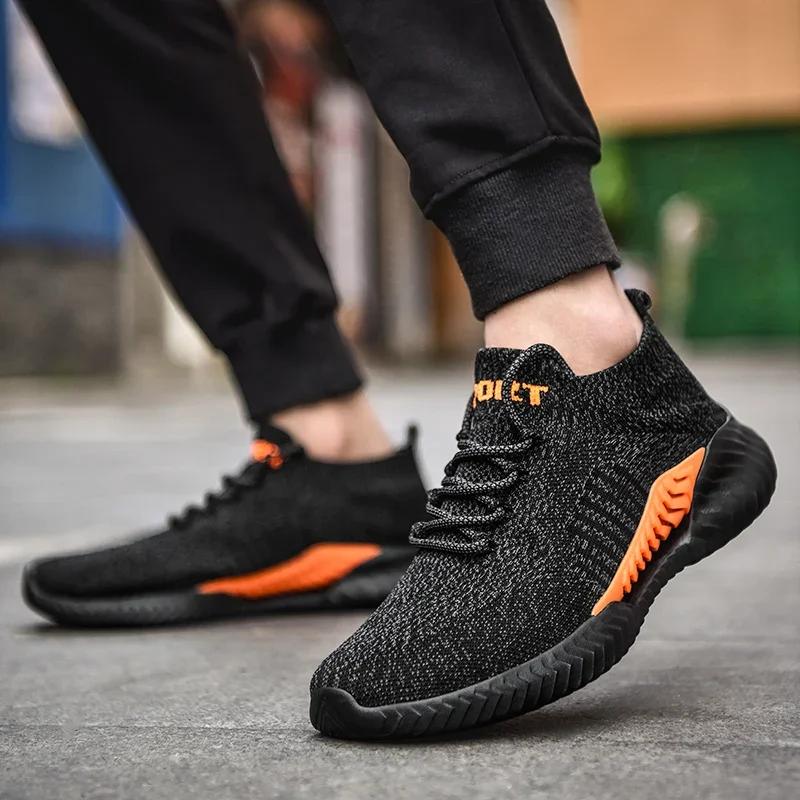 Mens Shoes Lightweight Vulcanize Footwear 2025 New Walking Sneakers Zapatillas Hombre Fashion Men Sneakers Mesh Casual Shoes