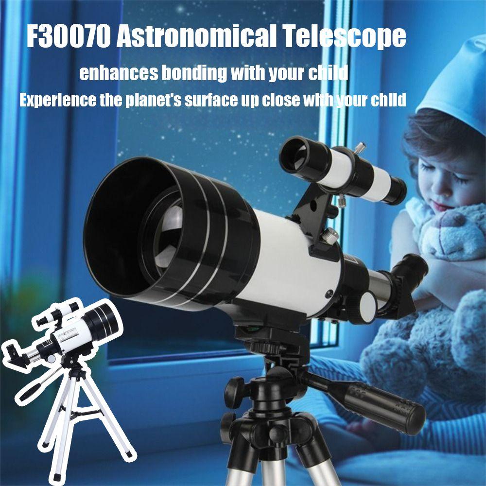 F30070 F30070 Astronomical Telescope 150X Stargazing Optical Instruments Telescope  Children