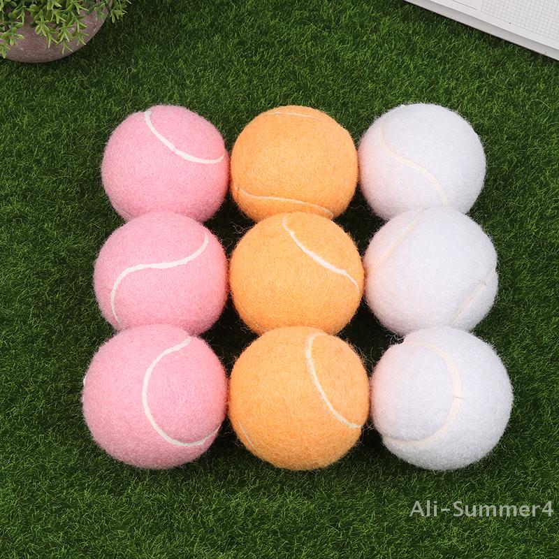 1/3 Stück Tennisbälle Verschleißfest Hochelastisch Trainingsbälle 65MM Damen Anfänger Langlebiger Übungs-Tennisball für Verein