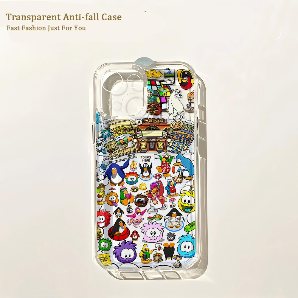 Cartoon Charlies And Lolas Phone Case For iPhone 17 16 16e 15 14 13 12 11 Mini Pro Max X XR 7 8 Air Plus Transparent Back Cover