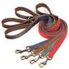 PU Leather Dog Leash 4.5ft Dog Leash Durable Pet Walking Lead Rope With Soft Touch Handle Strong For Small Medium Large Dogs Pug