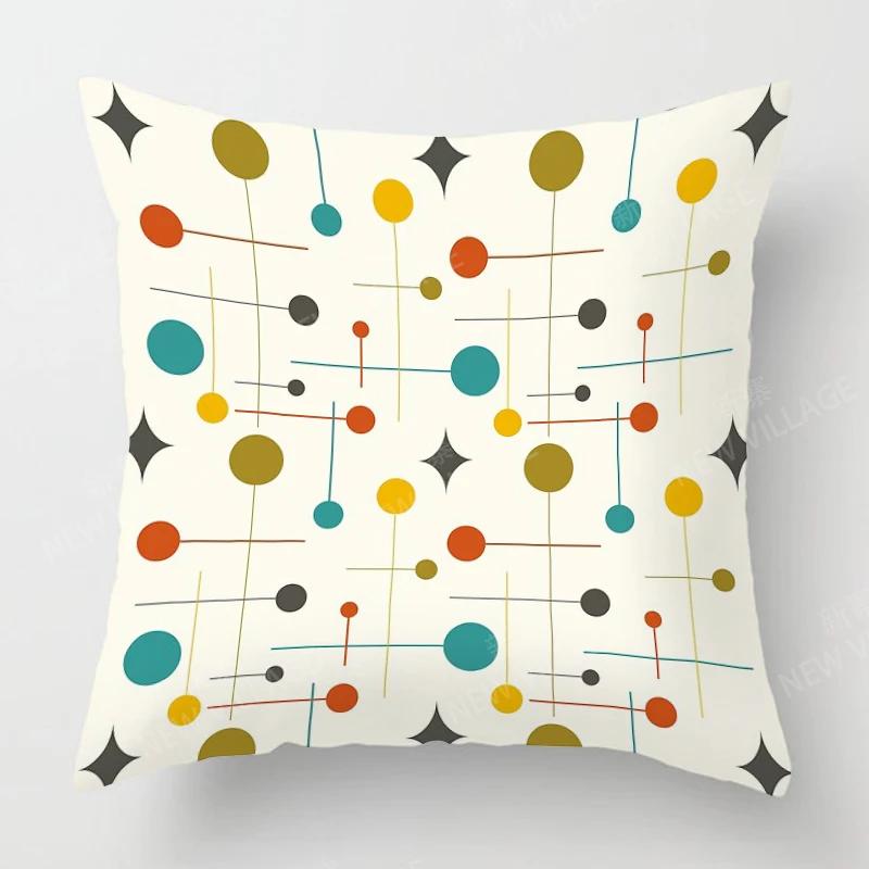 Nordic Fall Home Decor Autumn Throw Pillow Case Sofa Cushion Cover Modern X  X X  X Geometry