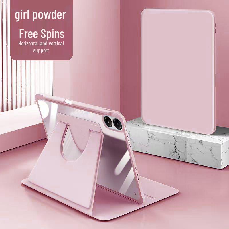 Husă de protecție rotativă la 360° de 12,1 inchi pentru Redmi Pad 11 cu suport pentru stilou