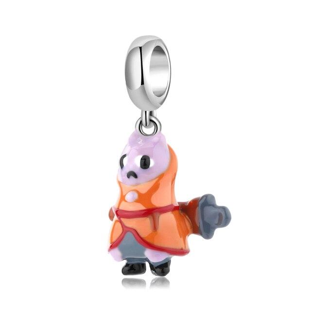 Animal City Wizarding World Life Tools Pendants Genuine 925 Sterling Silver Funny Charms Diy Accessories Fit Bracelet