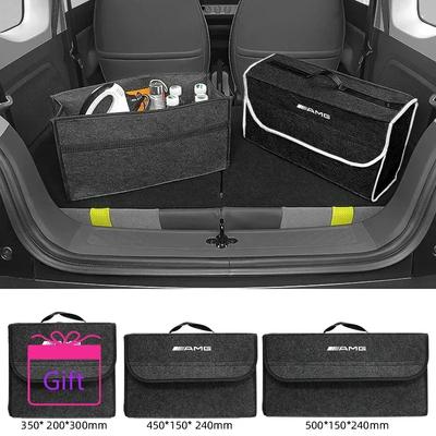 Car Trunk Organizer Large Capacity Folding Storage Bag For Mercedes Benz AMG Class W204 W205 W203 W206 W220 W211 W212 GLC CLS