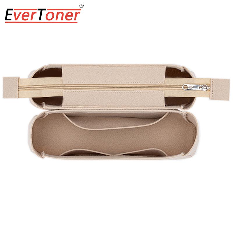 EverToner Passend für Montaigne BB MM Filzstoff Einlegebeutel Organizer Make-up Handtaschen-Organizer Reise Innen Mommy Kosmetiktaschen