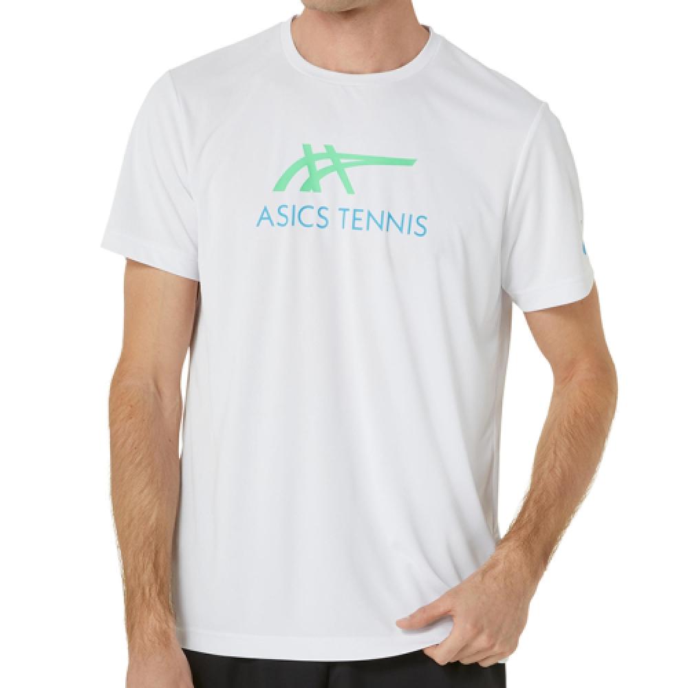 

Asics CoaT Graphic Tee M 2041a304106 ShorT Sleeve T shirT 095/2041A304106