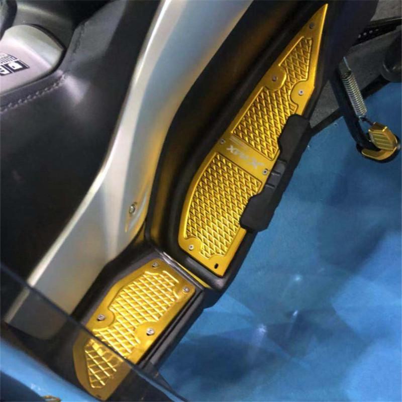 XMAX300 XMAX250 Sada podložek na nohy Přední a zadní opěrka na nohy pro Yamaha Xmax250 Xmax300 2017- Stupačka na nohy