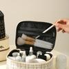 Kosmetiktasche Große Kapazität Tragbare Handtasche Gewebte Kosmetik Make-up Pinsel Aufbewahrung Haushalt Reise Waschtasche