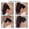 Korean Style Hairpin Barrette Fold Hair Ornament Sweet Banana Hair Clip  Special Occasions
