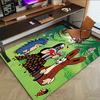 Butterflies Friends Carpet For Playroom Bedroom Living Room Sofa Home Decorkids Game Area Rug Nonslip Floor Mat
