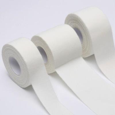 Nastro adesivo medico premium in cotone bianco da 10 m 50/38/25 mm per bendaggio sportivo legante