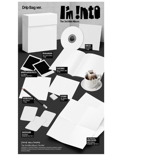 Jang Woo Young - 3rd mini album [Im Into] (Drip Bag ver.)- Rlease  2025-09-15