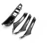 Carbon Fiber Inner Handle for F10 F11 F18 BMW 5 Series Armrest Pull Trim Cover 7 Pcs Set 51417225875 51417261933 51417225879