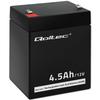 Batterie AGM Qoltec | 12V | 4.5Ah | Sans entretien | Performante | LongLife | pour UPS, balance, caisse enregistreuse