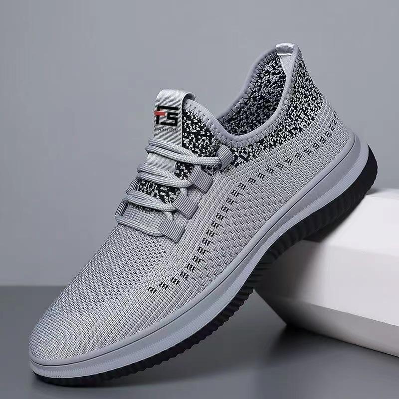 Summer Men'S Shoes: Breathable Sports Casual Shoes, Soft Sole, Non-Slip, Suitable for Middle-Aged and Elderly, Dad Shoes, Beijing Cloth Shoes