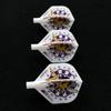 CUESOUL Dart Flights TERO System AK4 Standard Shape Heat Transfer Pattern 3 Pieces White