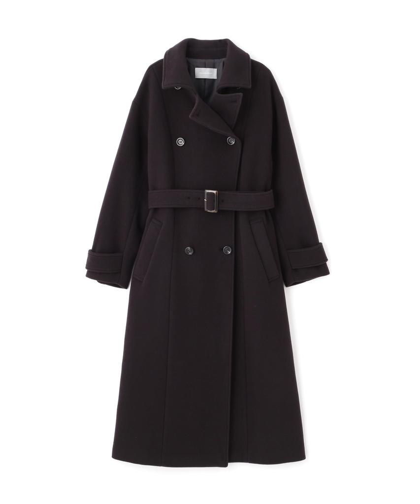 Jill by Jill Stuart Stand Collar Wool Charcoal Gray Women's Coat,