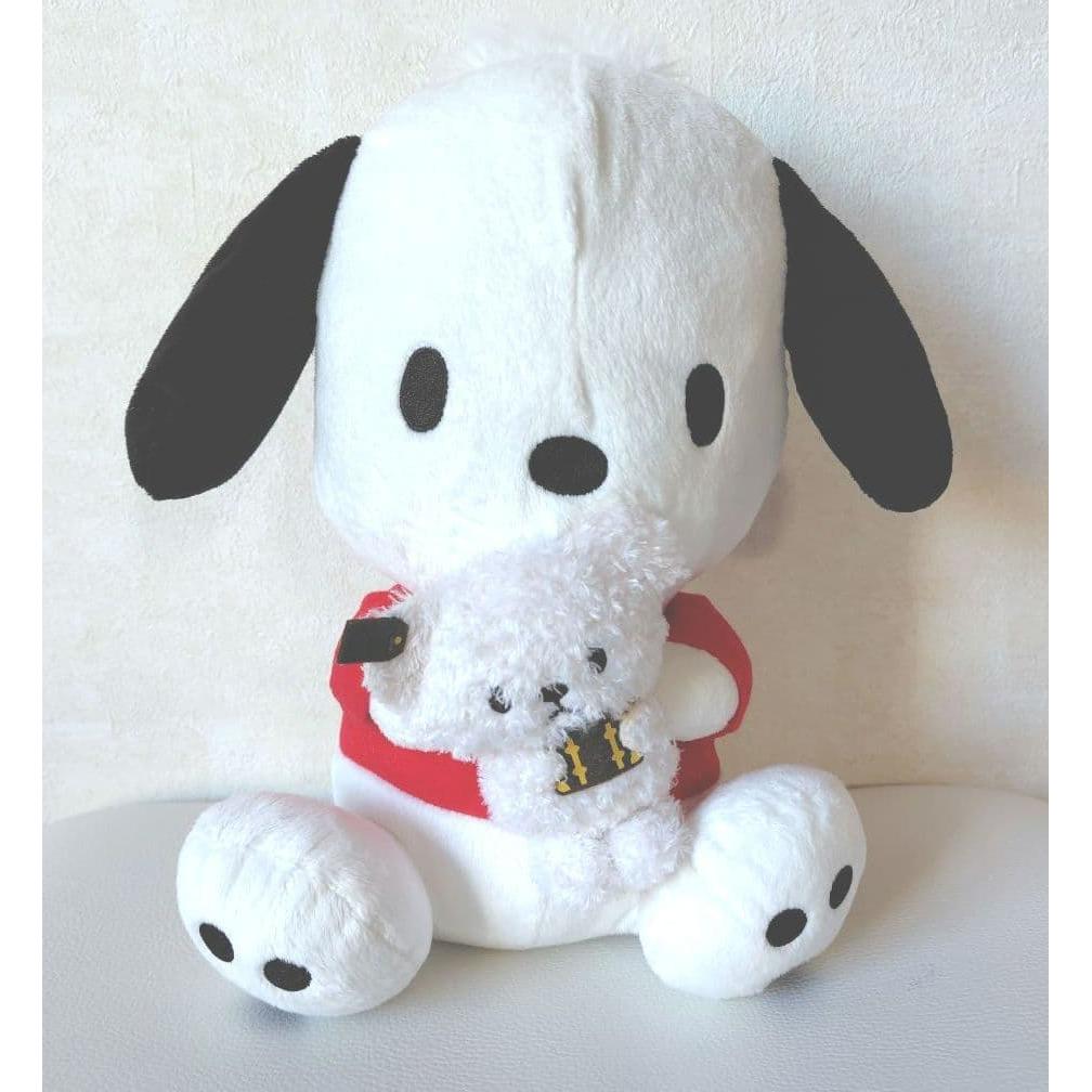 Sanrio Pochacco and Koguma together BIG stuffed toy new