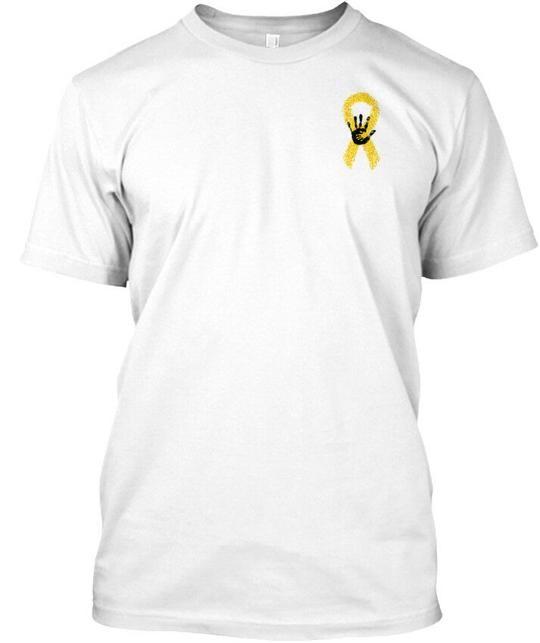 Childhood Cancer Awareness - T-Shirt Made in the USA Size S to 5XL XL