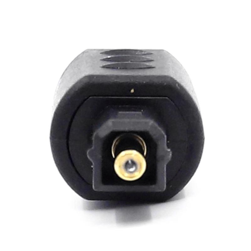 Toslink Male To Mini 3.5mm Female Digital Auditory Adapter For Superior Sound And Compatibility