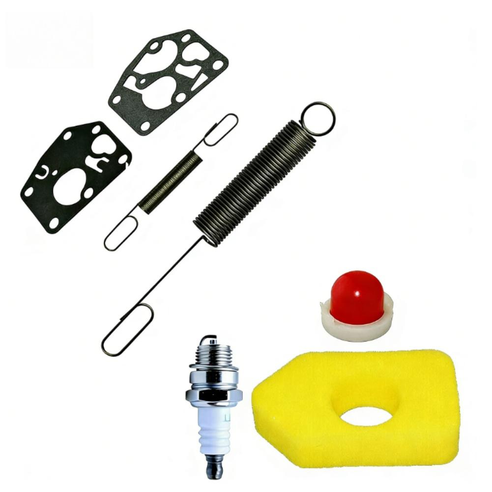 Complete Lawn Mower Carburetor Kit Includes Membranes Springs and Fuel Pump for 795477 698369 795469 794147 699660
