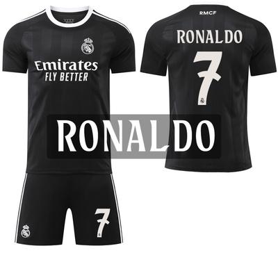 2025-26 Real Madrid Black Training/keeper Jersey #9 Mbappé #7 Vinícius Football Jerseys