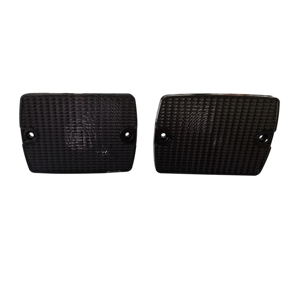

1 Pair Smoked Front Turn Signal Light Housings For Jeep Wrangler Base Renegade S