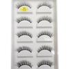 5 Pairs Natural 3D Mink False Eyelashes, Soft Wispy, Fluffy Eye Faux Lashes, Make Up Eyelash, Beauty Cat Cilios, 9 Styles