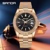 Top-Marke Business Herrenuhren Luxus Kalenderwoche Mechanische Uhr für Mann Wasserdicht Edelstahl Armbanduhr