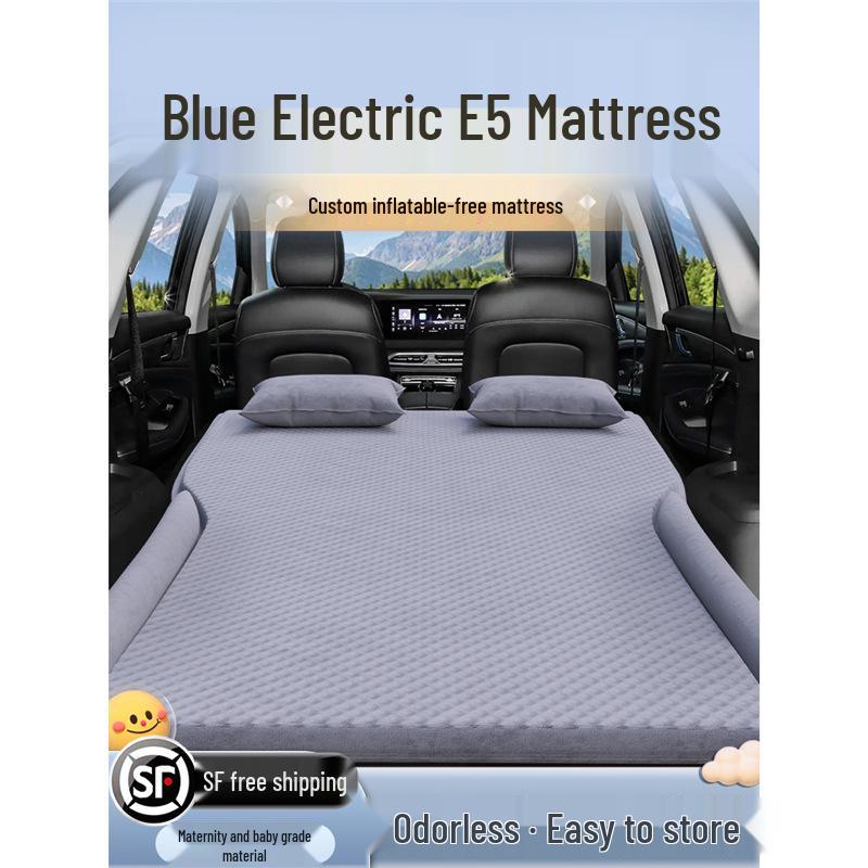 Cama de Carro Lan Dian e5plus: Almofada Inflável para Porta-Malas e Colchonete para Dormir no Banco Traseiro