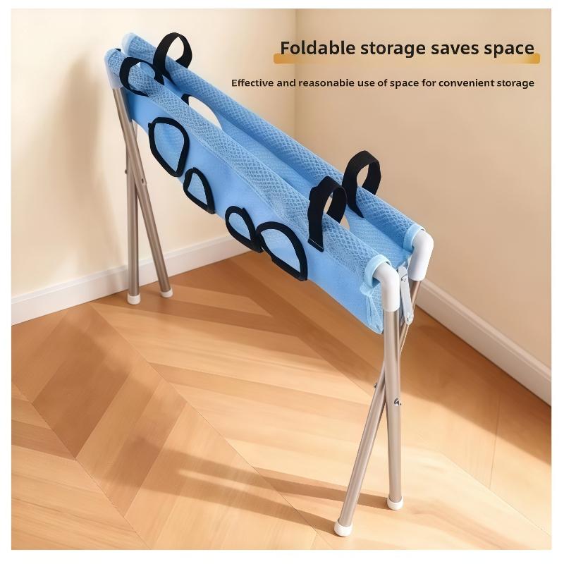 Portable Pet Grooming Bath Hammock Stand Adjustable Dog Cat Washing Restraint Mesh Support Rack Foldable Pet Bathing Drying Groo