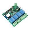 Tuya Smart Relay Switch Module 2.4GHz Wifi Motor DC7-32V RF 433MHZ Remote Control 4 Channels Inching Relay for Alexa Google Home