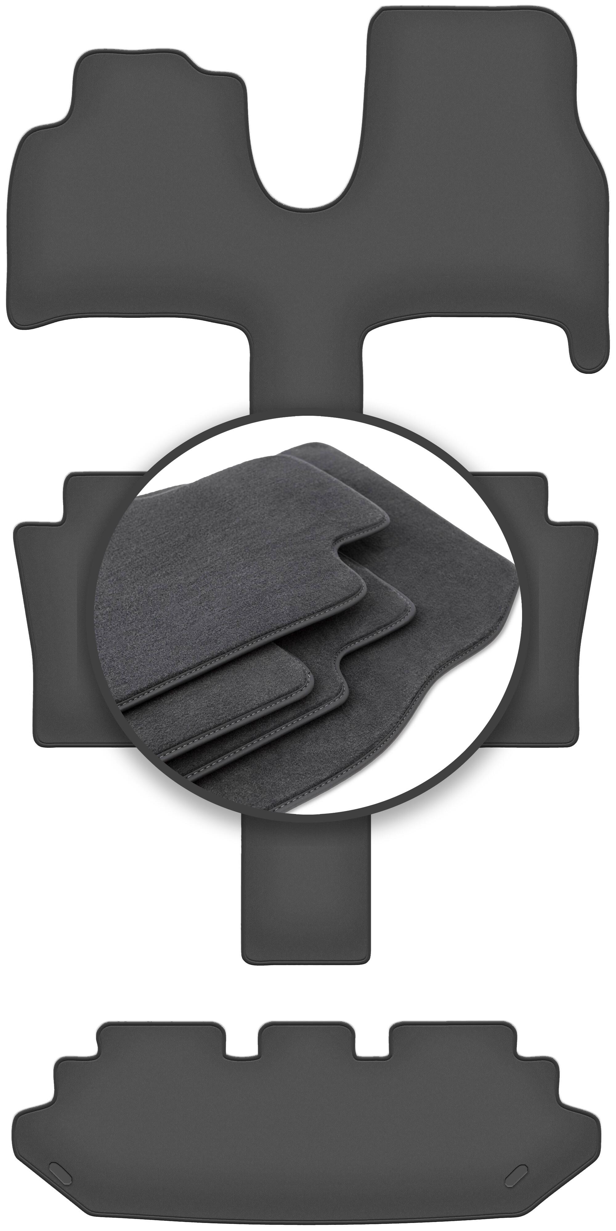Tappetini auto premium per: Fiat Ulysse II 7 posti (2002-2010)