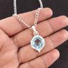 Friendship Day Sale Sky Blue Topaz Gemstone 925 Silver Mother Gift New Pendant PP-2-8