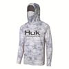 HUK Summer Outdoor UV Protection Hooded Fishing Shirt