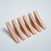 1/2/4 Pezzi Gancio Angolare Triangolare in Legno Ganci da Parete Multiuso per Cappelli&Borse Accessorio per l'Organizzazione della Casa