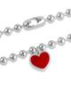Nonenon Big Red Love Nec Silver925