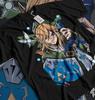 Camiseta The Legend of Zelda Link To The Past Estampa Gráfica Menina Anime Camisa Presente Camiseta Unissex