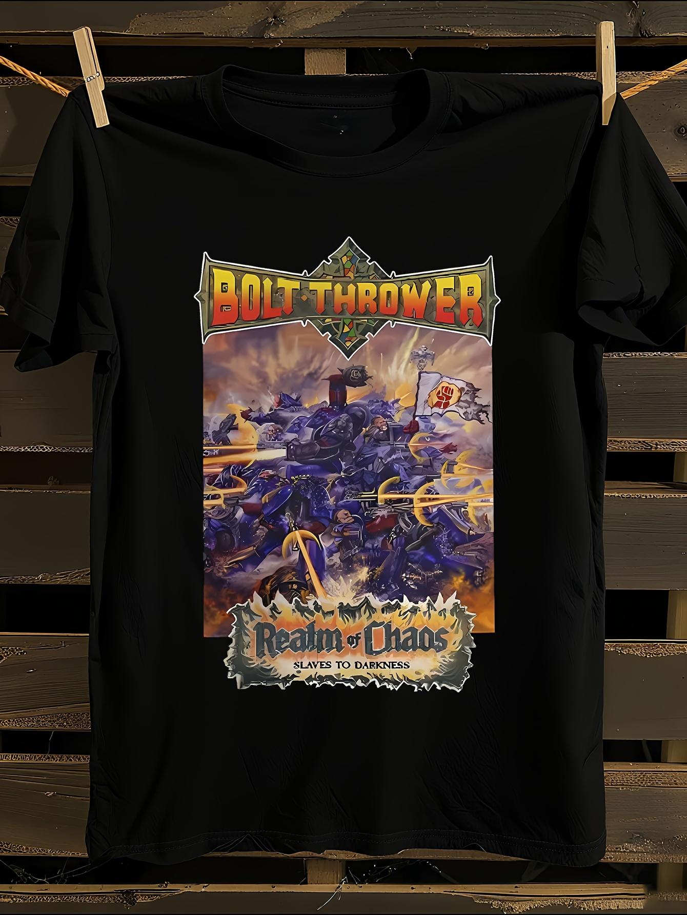 Bolt Throwers Realm of Chaos -Inspired T-shirt L