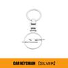 Alloy Keychain Holder Key Ring Pendant Gift for Opel Corsa D Astra Insignia Mokka Adam Combo OPC Vauxhall Vectra H G J Antara C