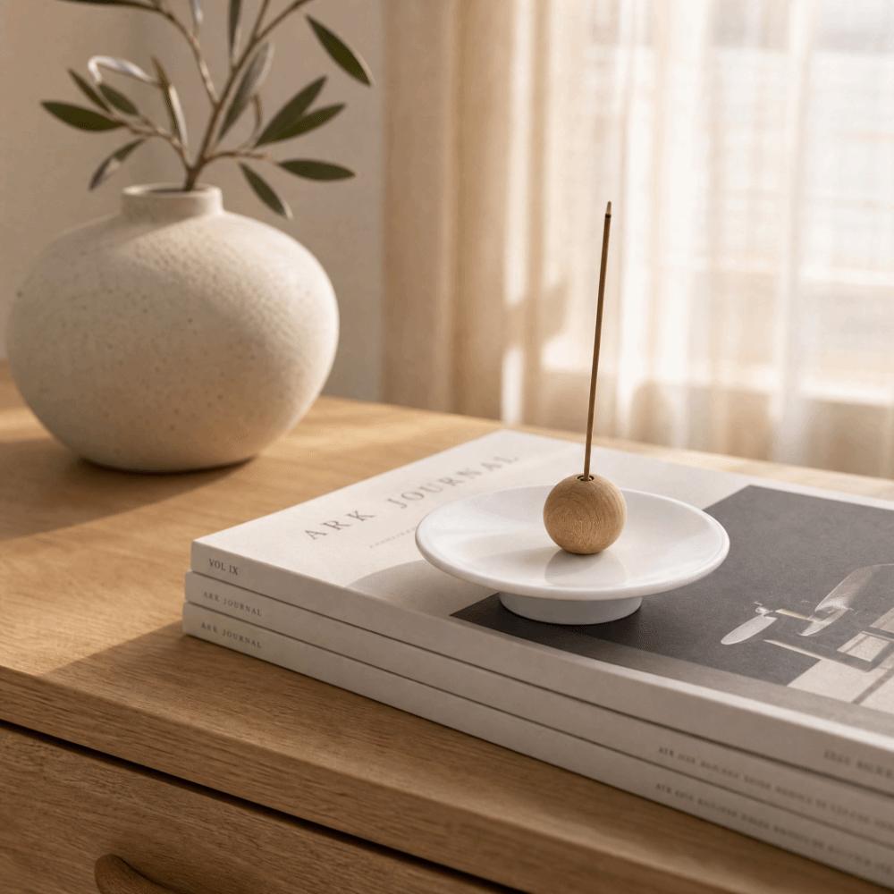Resin Aromatherapy Censer Minimalist Incense Burner Modern Incense Holder Office