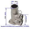 Aluminium Alloy Cooling Coolant Pipe Connector 037121133B For VW Passat B3 Golf Sharan Polo 037 121 133B