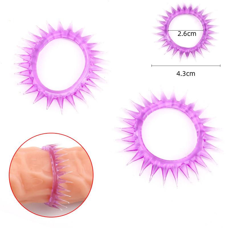 3/10PCS Silicone Penis Rings Set Delay Ejaculation Sex Toys for Men Female Flirt Cock Erection Ring Stretcher Stimulate Orgasm